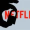 Silhouette of a hand holding a padlock in front of the Netflix logo, representing account security and protection from a netflix hack.