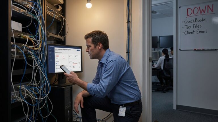 is managed IT better than in-house IT — comparison graphic 2026