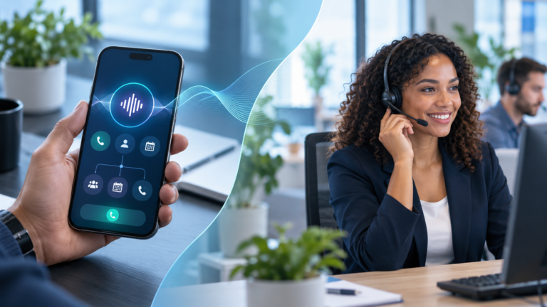 AI phone assistant vs answering service for business calls